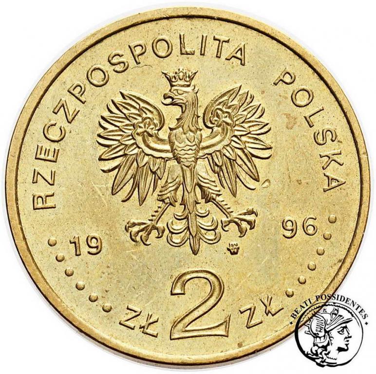 Polska III RP 2 złote 1996 H. Sienkiewicz st.1-