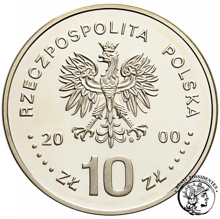 Polska III RP 10 złotych 2000 Solidarność st.L-