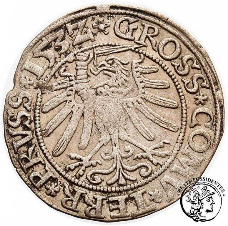 Zygmunt I Stary grosz pruski 1532 Toruń st. 3