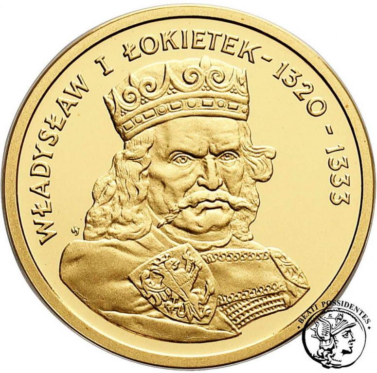 III RP 100 złotych 2001 Władysław I Łokietek st.L