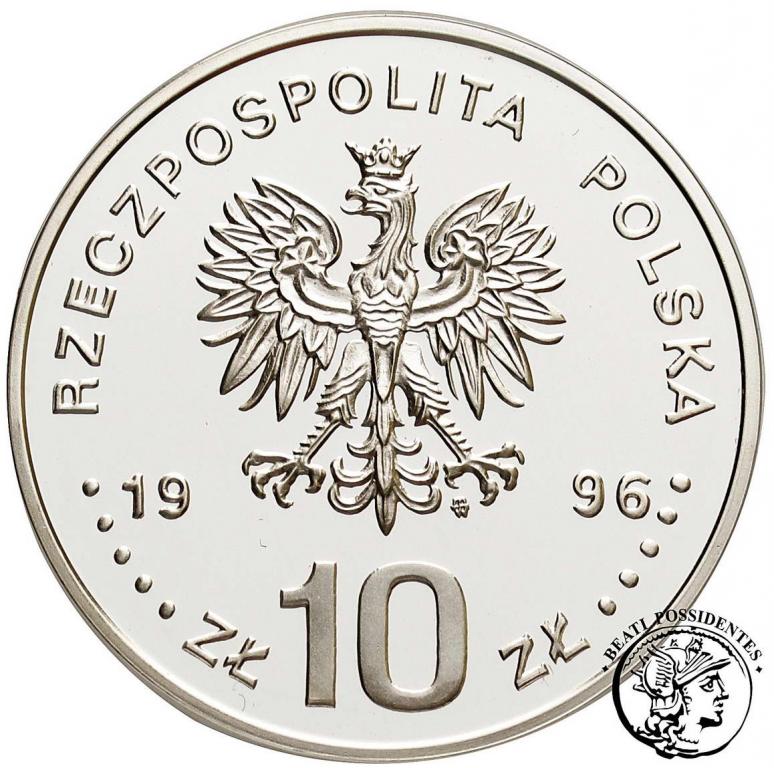 Polska III RP 10 zł 1996 Mazurek Dąbrowskiego st.L