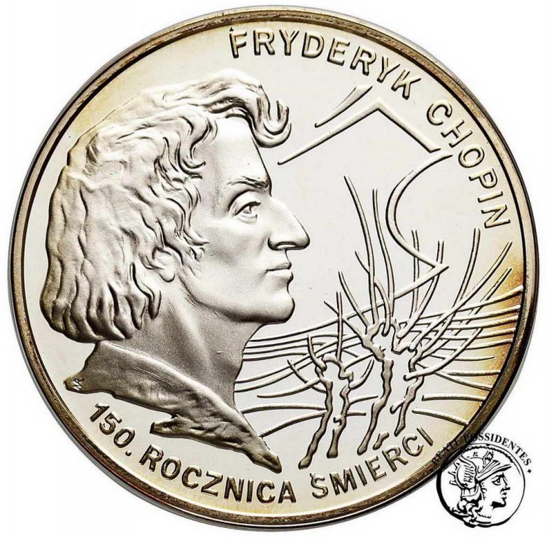 Polska III RP 10 złotych 1999 F. Chopin st.L