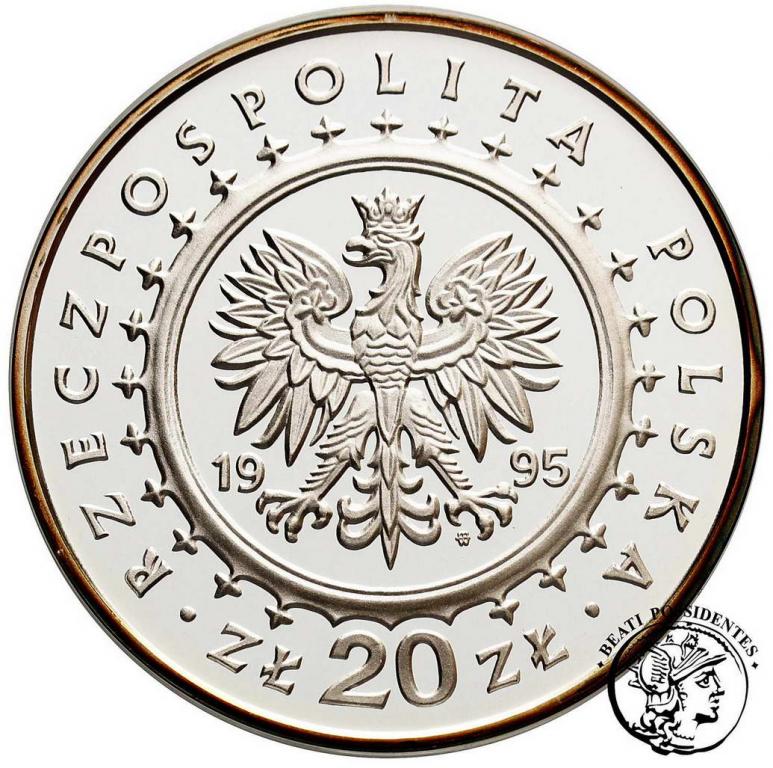 Polska III RP 20 złotych 1995 Łazienki st. L