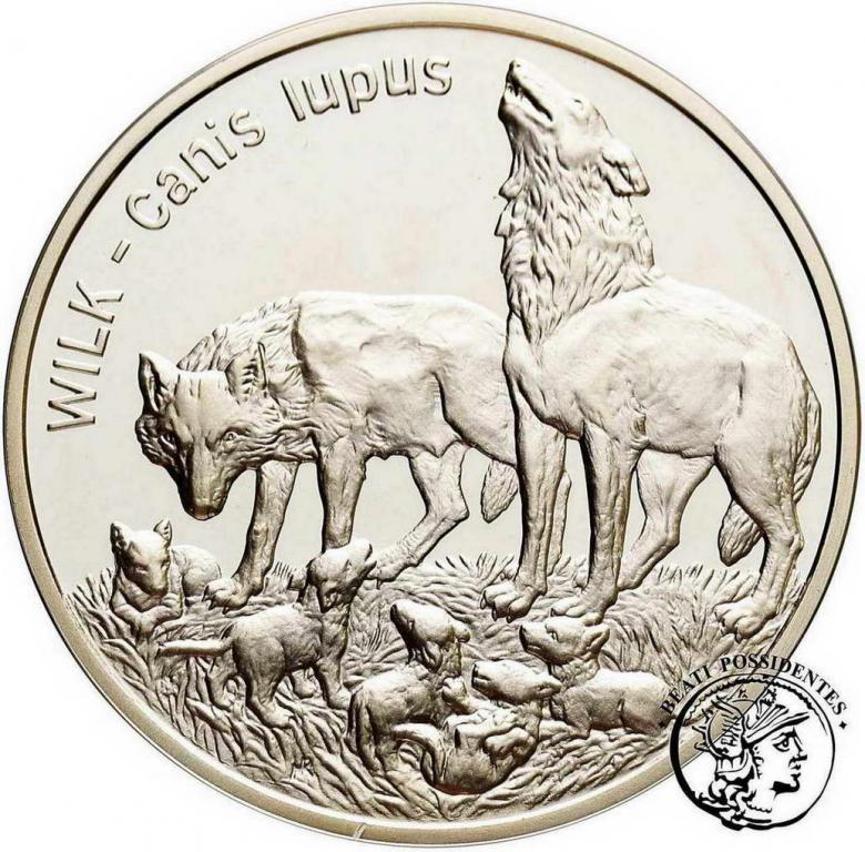 Polska III RP 20 złotych 1999 Wilk st. L