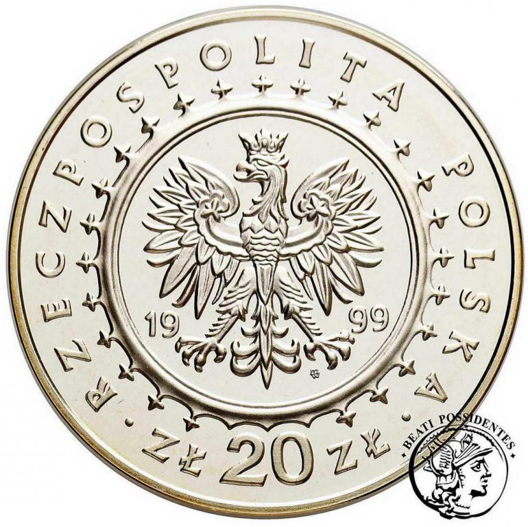 Polska III RP 20 złotych 1999 Pałac Potockich st.L