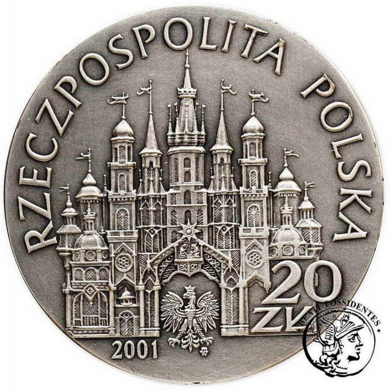 Polska III RP 20 złotych 2001 Kolędnicy st. 1