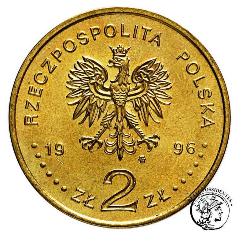 Polska III RP 2 złote 1996 H. Sienkiewicz st.1