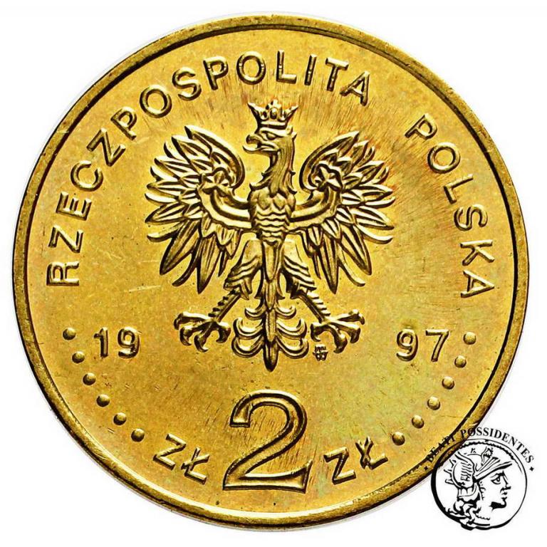 Polska III RP 2 złote 1997 E. Strzelecki st.1