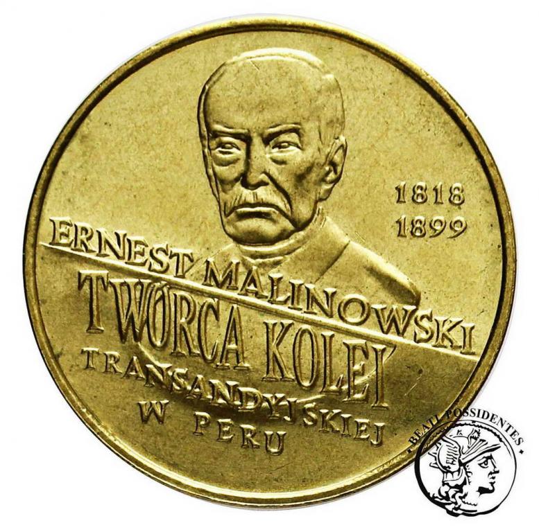 Polska III RP 2 złote 1999 Malinowski st.1