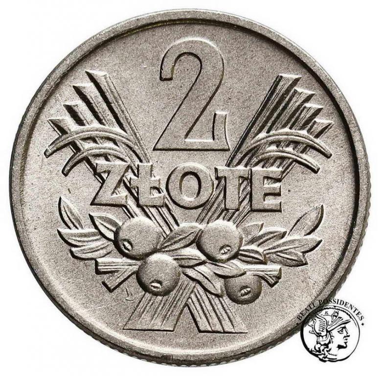 Polska PRL 2 złote 1959 Al st. 1