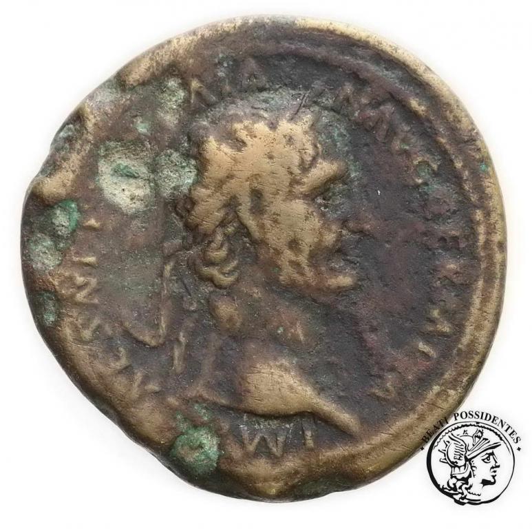 Rzym Trajan 98-117 AE - Sestercja st. 3-/4