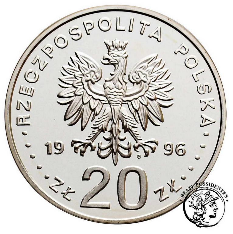 Polska 20 złotych 1996 Społeczność Warszawy st. L