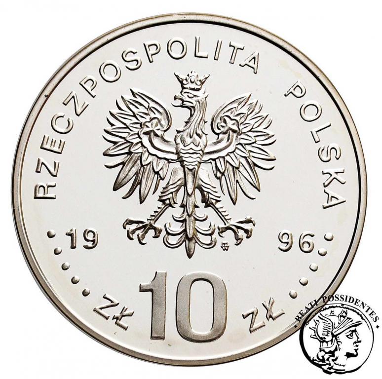 Polska 10 złotych 1996 Mazurek Dąbrowskiego st. L-