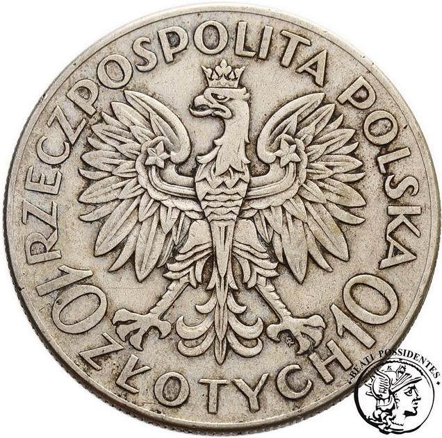 Polska 10 złotych 1933 Sobieski st. 3