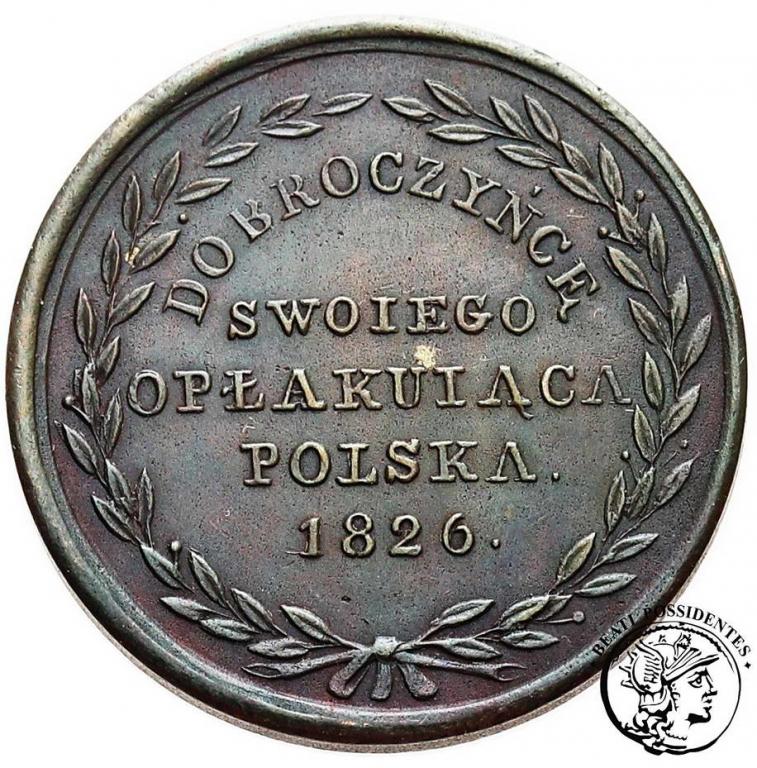 Polska medal 1826 Alexander I ...Dobroczyńcę st.3