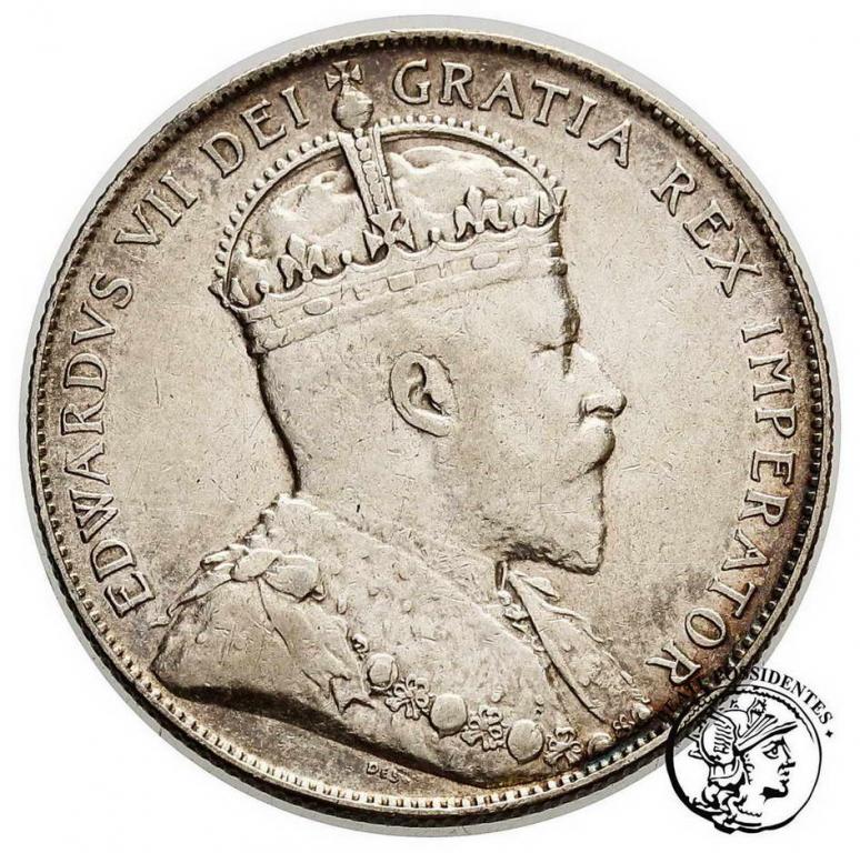 Kanada New Foundland 50 centów 1908 st.2-