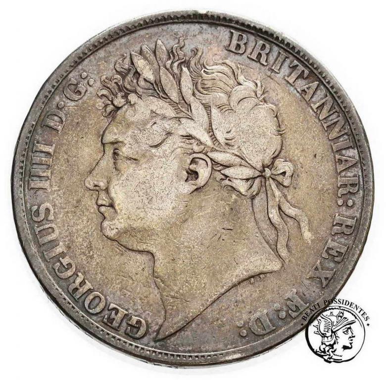 Wielka Brytania 1 korona 1821 st.3