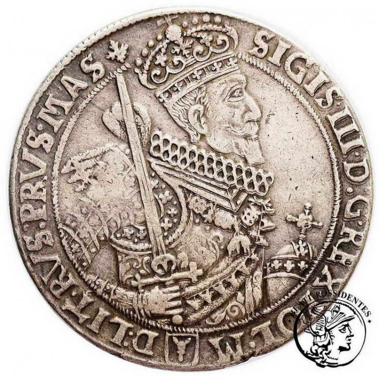 Polska Zygmunt III Waza talar 1628 Bydgoszcz st.3
