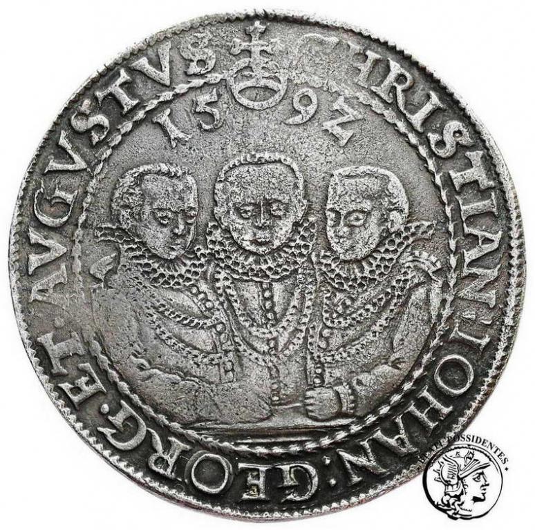 Niemcy Saksonia Talar 1592 st.3-