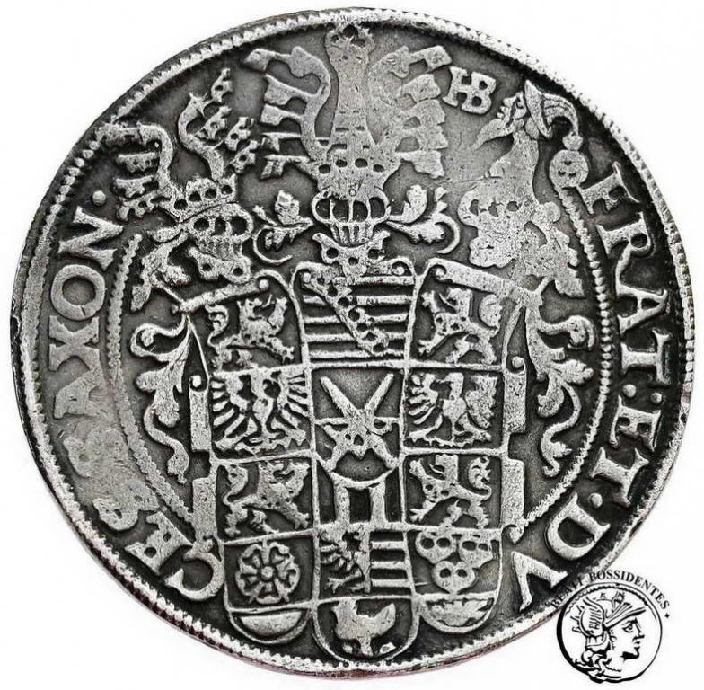Niemcy Saksonia Talar 1592 st.3-