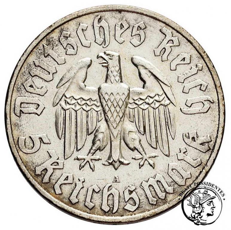 Niemcy III Rzesza 5 Marek 1933 A Luther st.2-