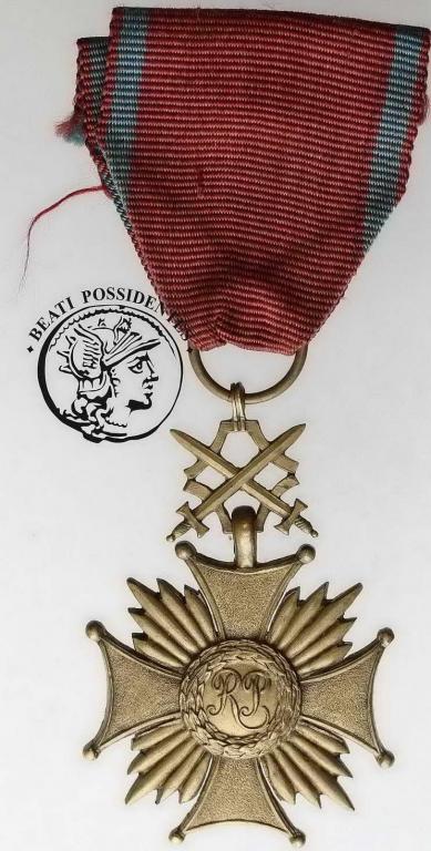 PRL Brązowy Krzyż Zasługi z Mieczami