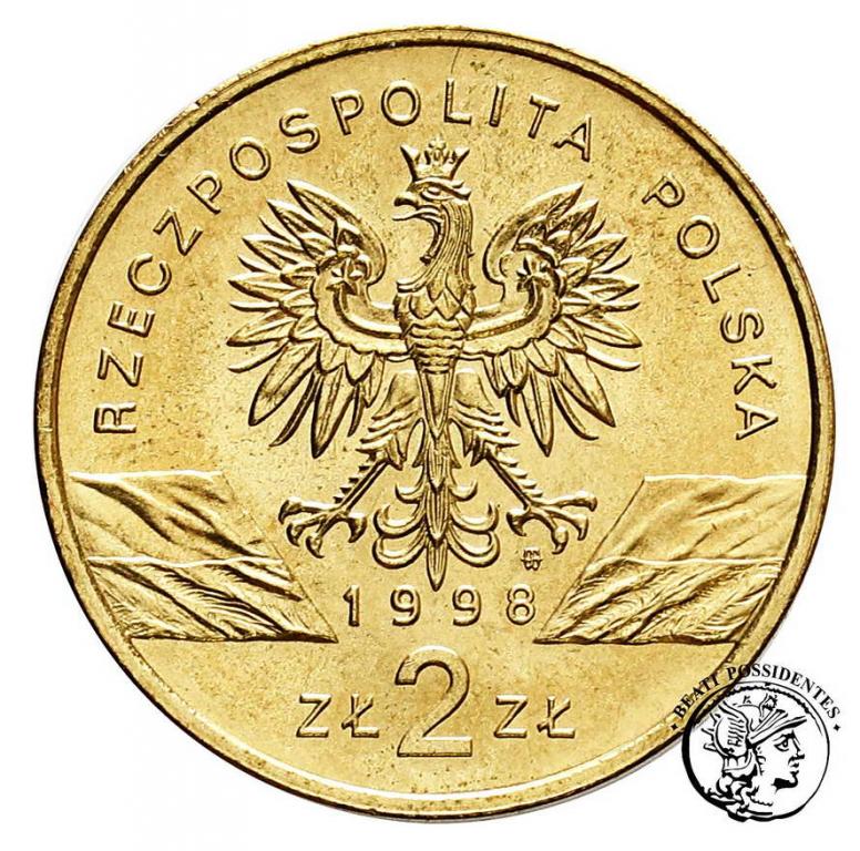 Polska III RP 2 złote 1998 ropucha st. 1