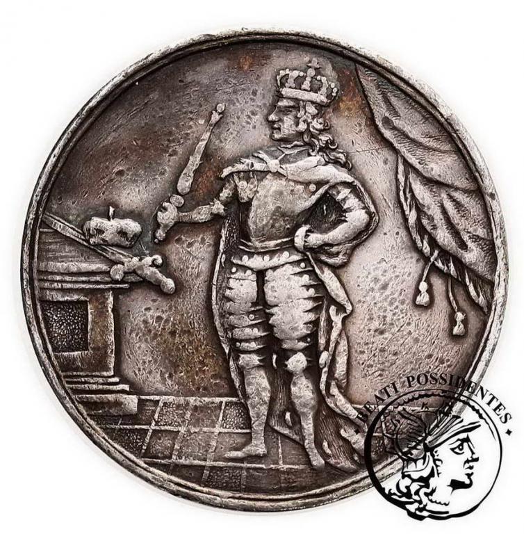 Polska August II Mocny półtalar medalowy 1711 st.3