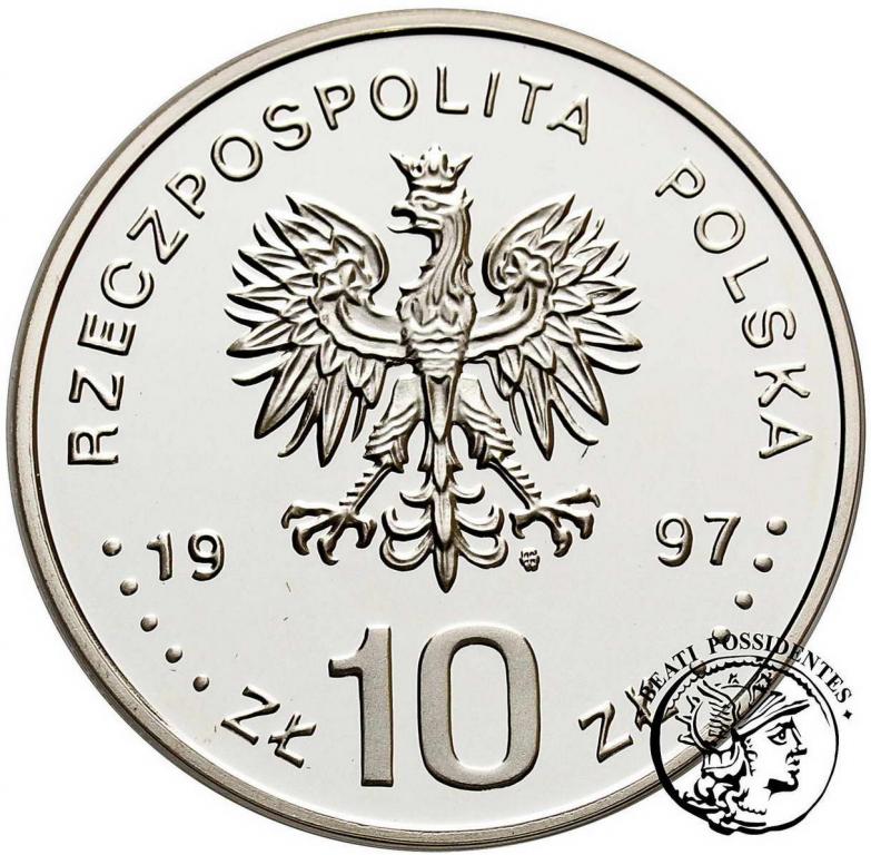 Polska III RP 10 złotych 1997 Stefan Batory st.L