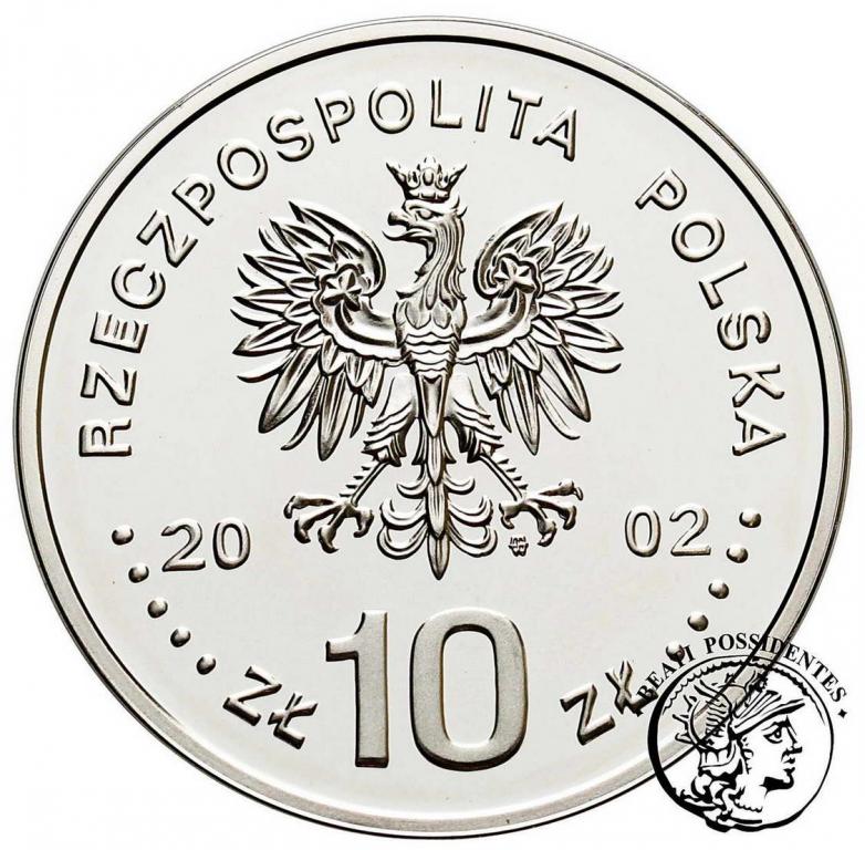 Polska III RP 10 złotych 2002 August II Mocny st.L