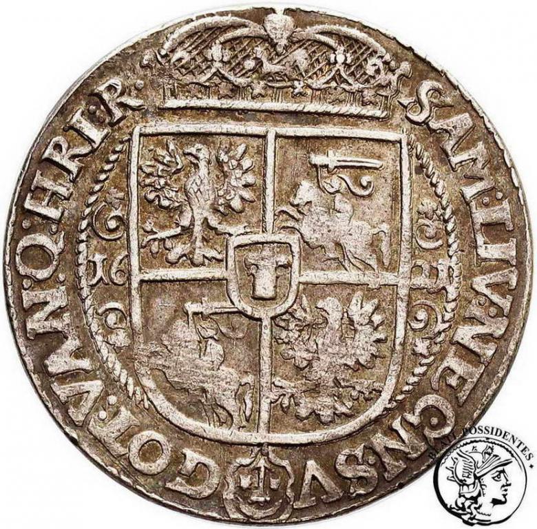Polska Zygmunt III Waza ort kor 1621 Bydgoszcz s3+