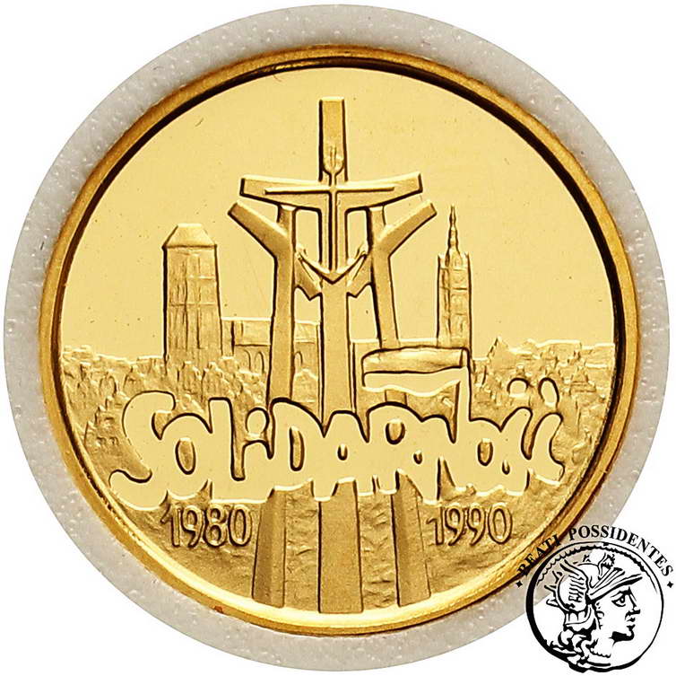 Polska III RP 20 000 złotych 1990 Solidarność st.L