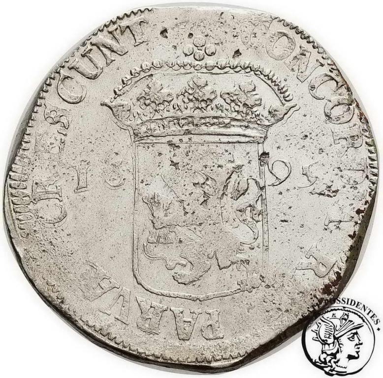Niderlandy Westfriesland silver ducat 1695 st. 3