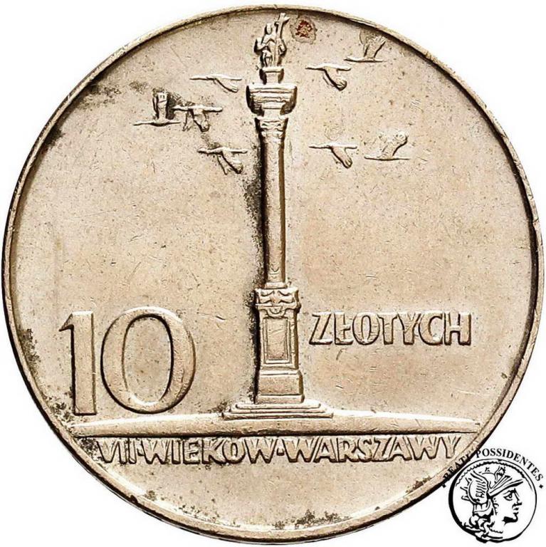 Polska 10 złotych 1966 Mała Kolumna st. 1-