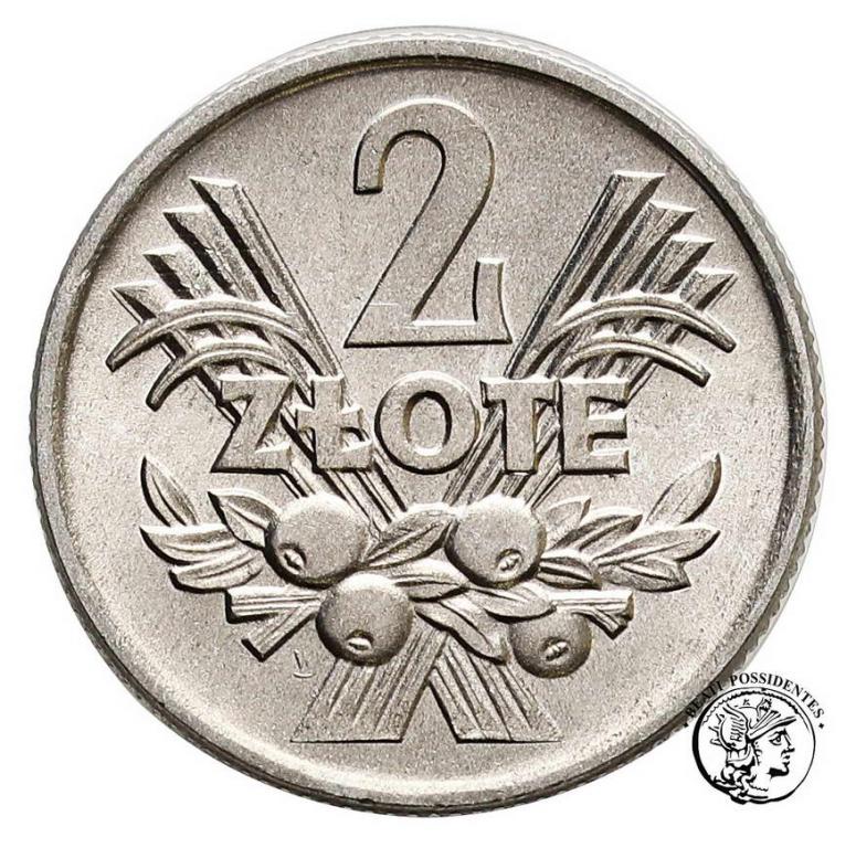 Polska PRL 2 złote 1959 Al st. 1