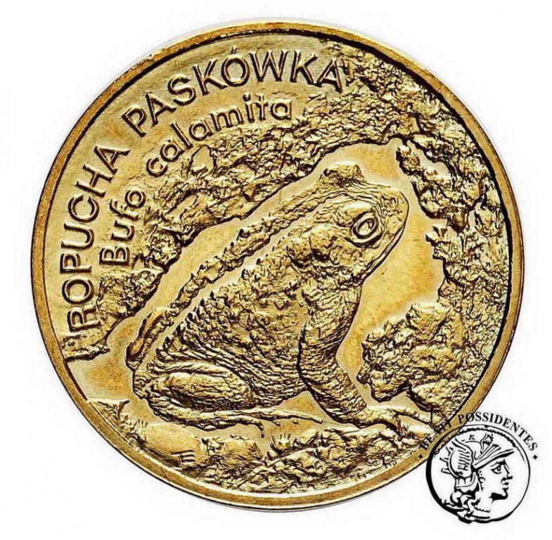 Polska III RP 2 złote 1998 Ropucha st. 1/1-