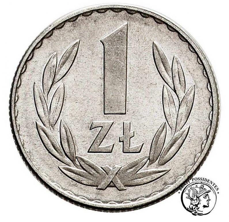 Polska PRL 1 złoty 1949 st. 1/1-