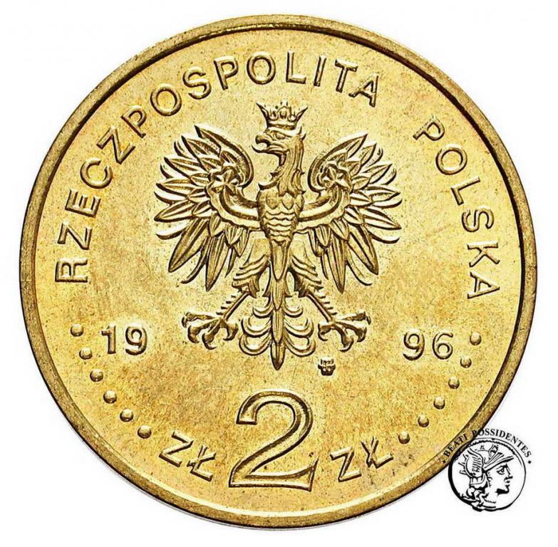 Polska III RP 2 złote 1996 Zygmunt August st. 2