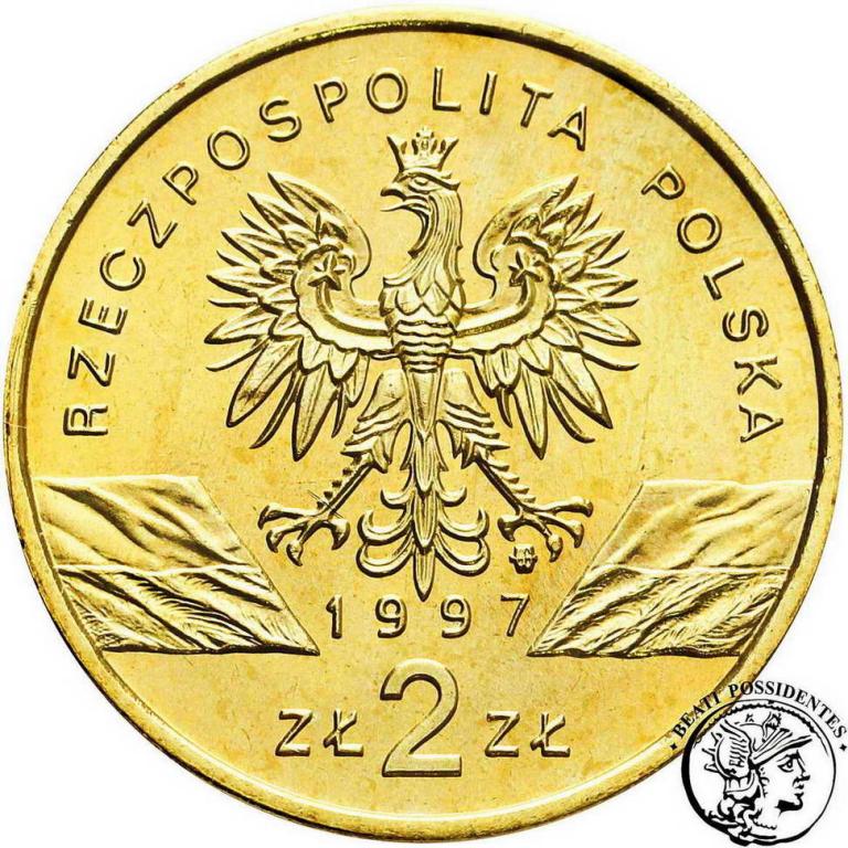 Polska III RP 2 złote 1997 Jelonek Rogacz st. 1