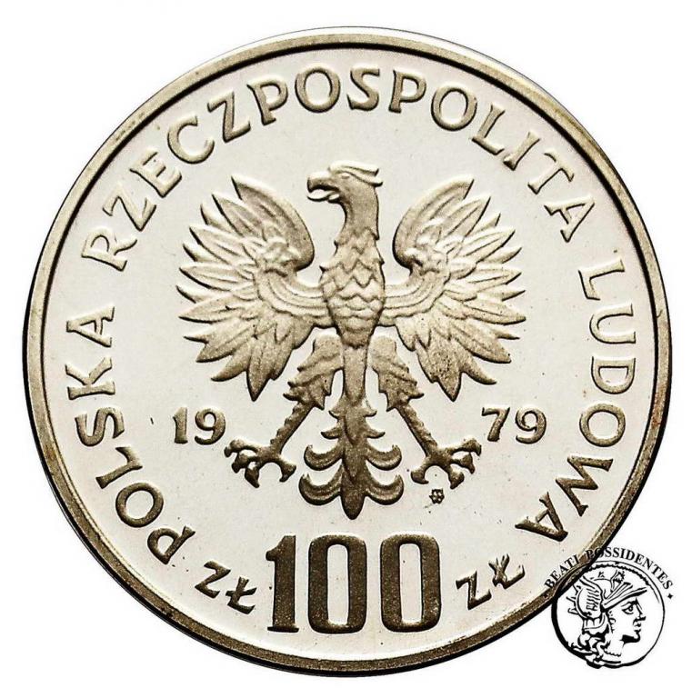 Polska PRL 100 złotych 1979 Kozica st. L