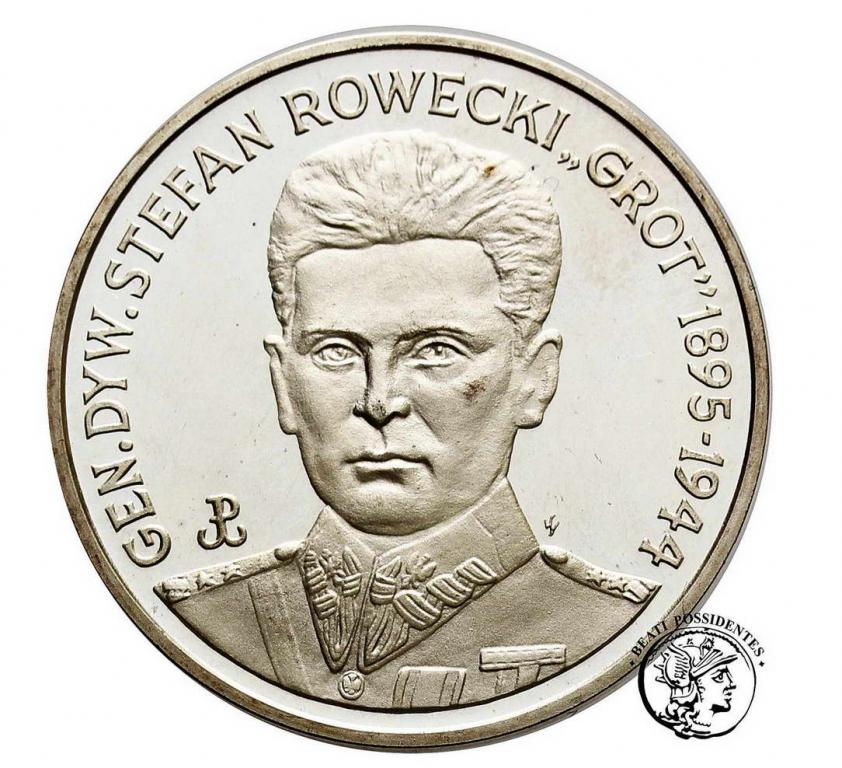 Polska III RP 200 000 zł 1990 Grot Rowecki st. L