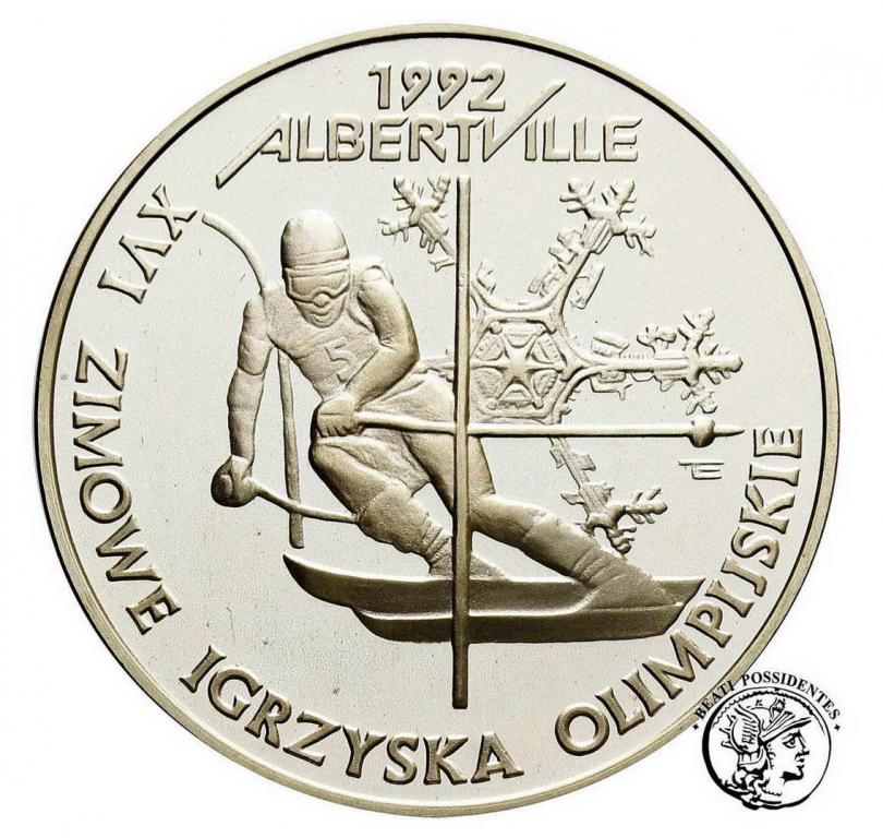 Polska III RP 200 000 zł 1991 Albertville st. L