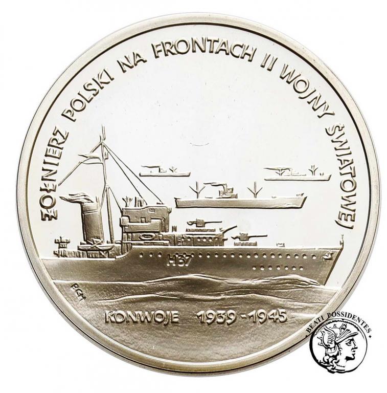 Polska III RP 200 000 złotych 1992 Konwoje st. L
