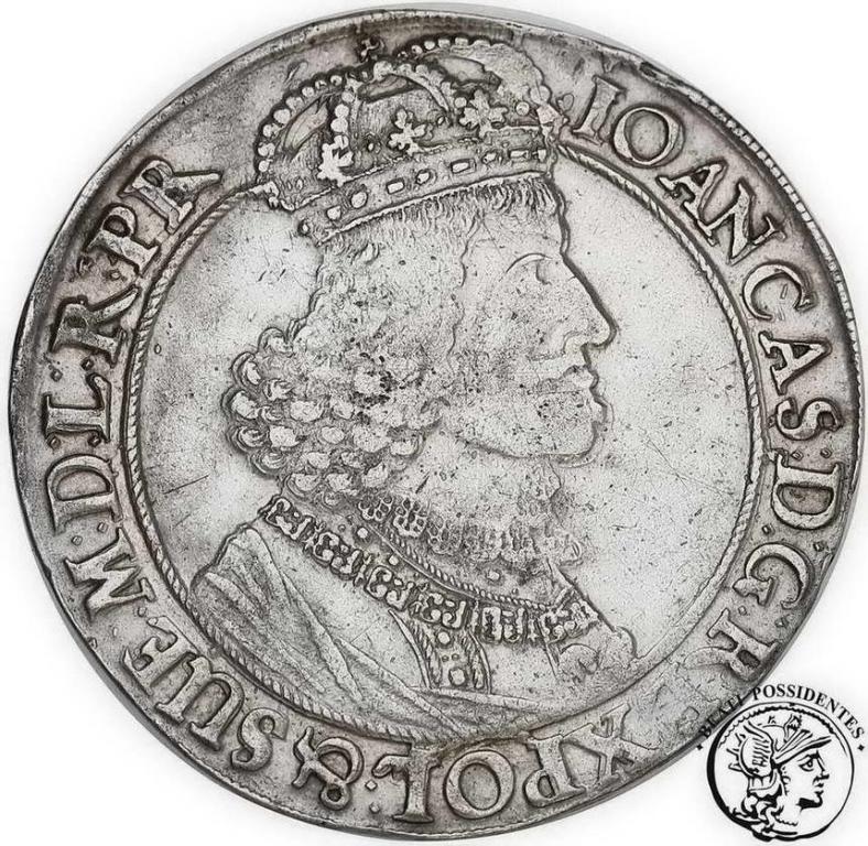 Polska Jan Kazimierz talar 1650 Gdańsk st. 2-