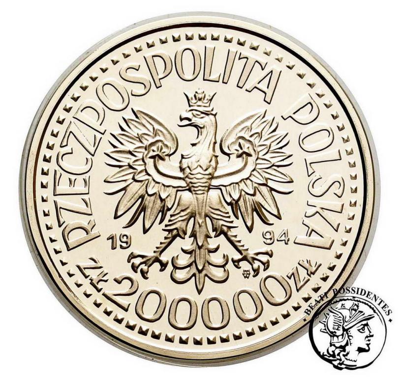 Polska III RP 200 000 zł 1994 Monte Cassino st.L