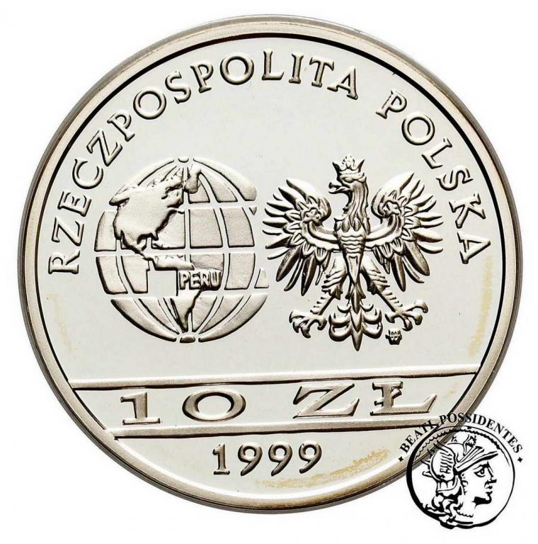 Polska III RP 10 zł Ernest Malinowski 1999 st.L