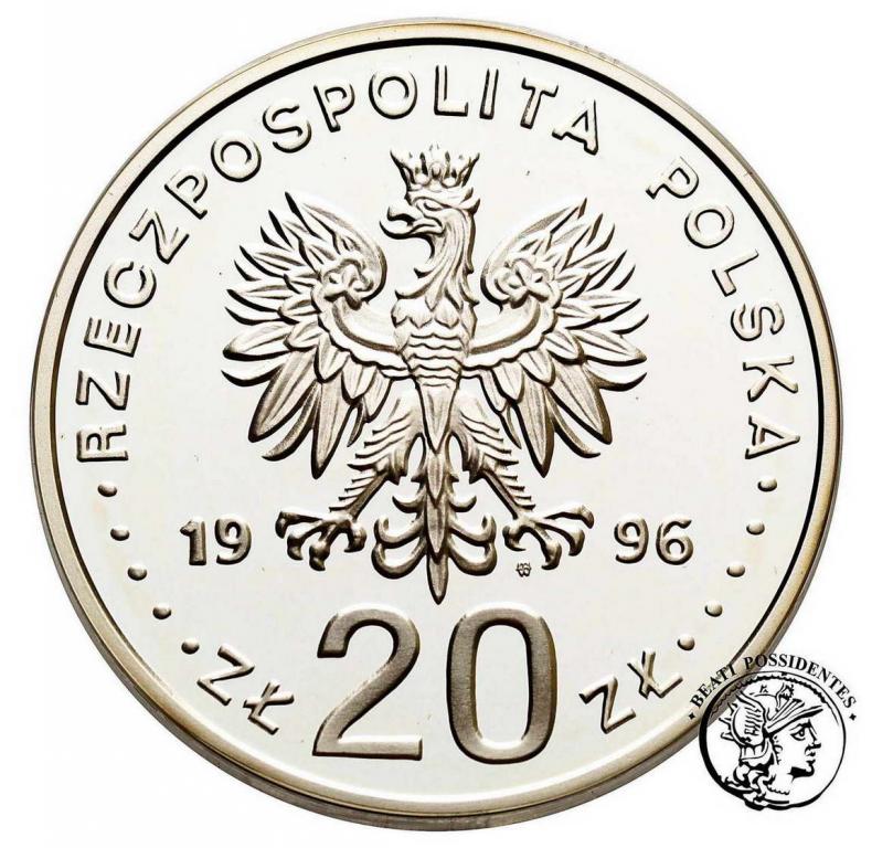 III RP 20 złotych 1996 Społeczność Warszawy st.L