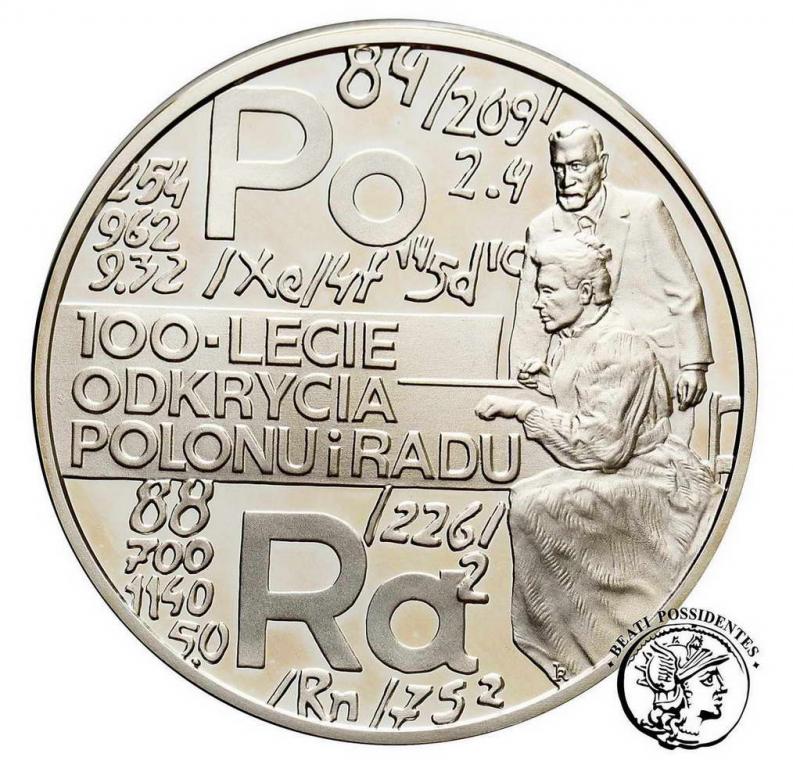 Polska III RP 20 złotych 1998 Polon i Rad st.L