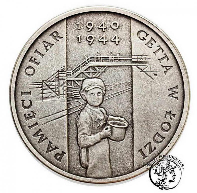 Polska III RP 20 złotych 2004 Getto w Łodzi st.1