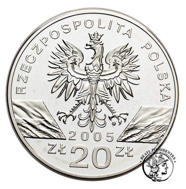 Polska III RP 20 złotych 2005 Puchacz st.L
